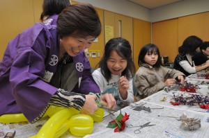 クリスマスリース作り　番町小愛育会