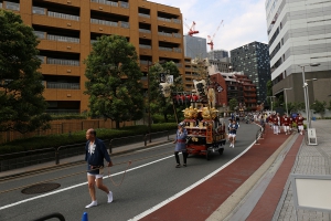 三番町町会 東郷元帥山車