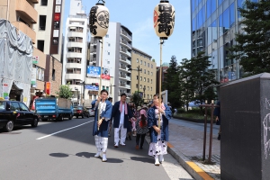 町内渡御　四番町町会