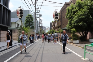 町内渡御　二番町町会①