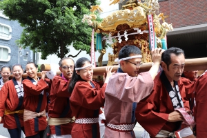 町内渡御　平河町一丁目町会