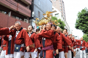 町内渡御　平河町一丁目町会