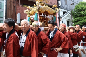 町内渡御　平河町一丁目町会