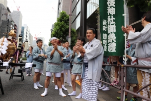 町内渡御　麹町二丁目町会