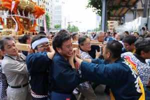 町内渡御　麹西連神輿⑦