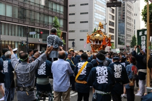 町内渡御　麹西連神輿⑨