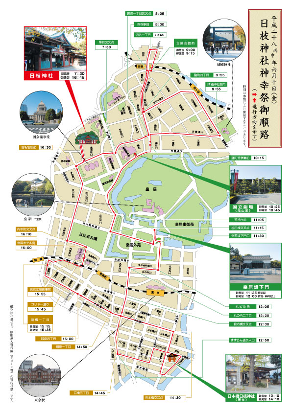 神幸祭ご順路