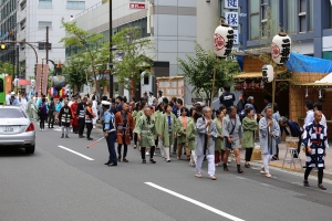 御列に加わる二番町町会