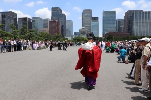 神符の献上及び、参賀