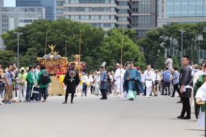 神符の献上及び、参賀