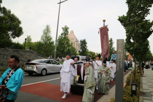 山王坂上に到着