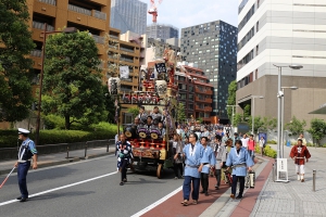 九段四丁目町会 牛若弁慶山車