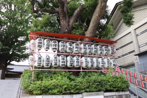 日枝神社の氏子提灯