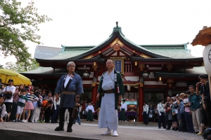 大総代と祭礼本部長