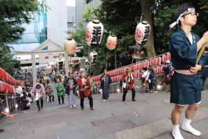 糀町惣町 高張提灯②