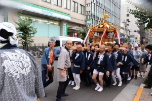 町内渡御　神輿②