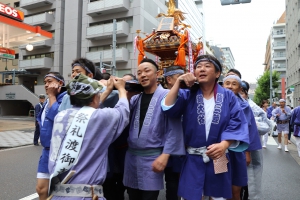 町内渡御　神輿③