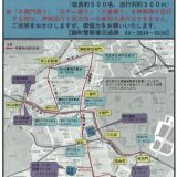 交通規制のお知らせ
